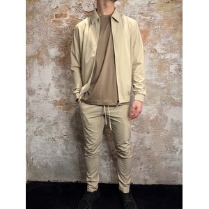 Cou7ure Essentials Tech Zipper Suits L.Brown