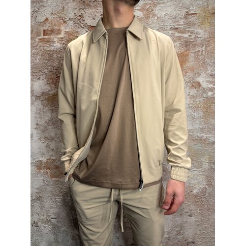 Cou7ure Essentials Tech Zipper Suits L.Brown