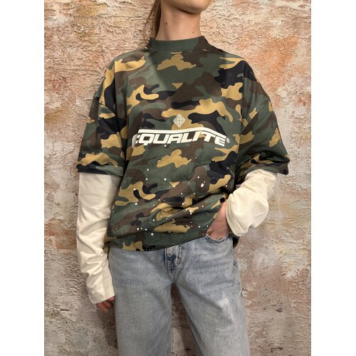 Equalité Enzo Double Layer Longsleeve Camo Equalité Enzo Double Layer Longsleeve Camo