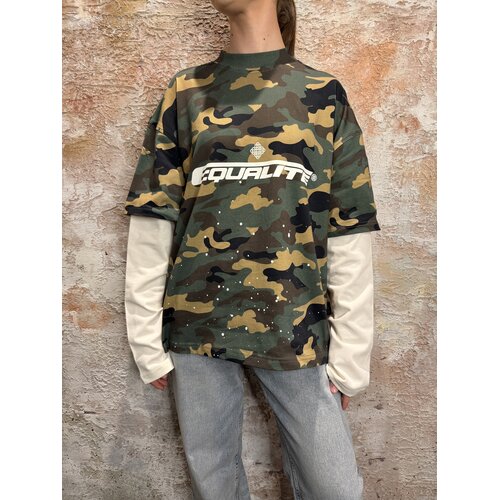 Equalité Enzo Double Layer Longsleeve Camo Equalité Enzo Double Layer Longsleeve Camo