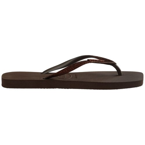 Havaianas Slim Glitter Dark Brown Havaianas Slim Glitter Dark Brown