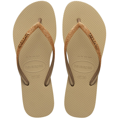 Havaianas Slim Glitter Sand Grey