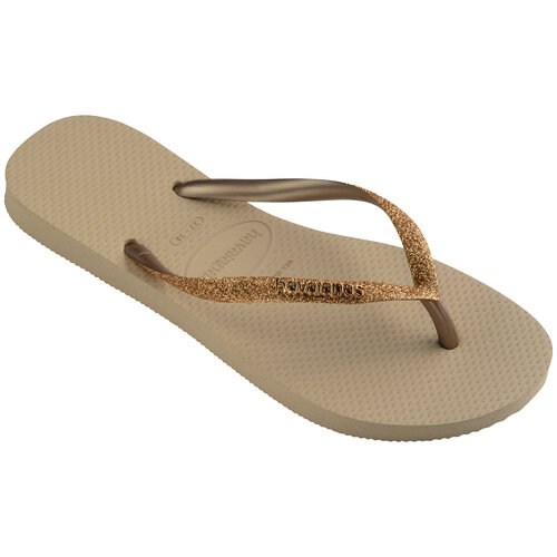 Havaianas Slim Glitter Sand Grey
