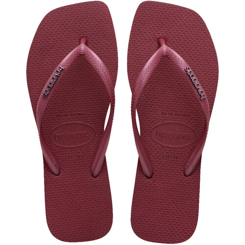 Havaianas Slim Logo Metallic Amaranth