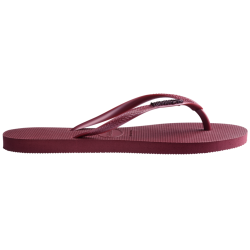 Havaianas Slim Logo Metallic Amaranth