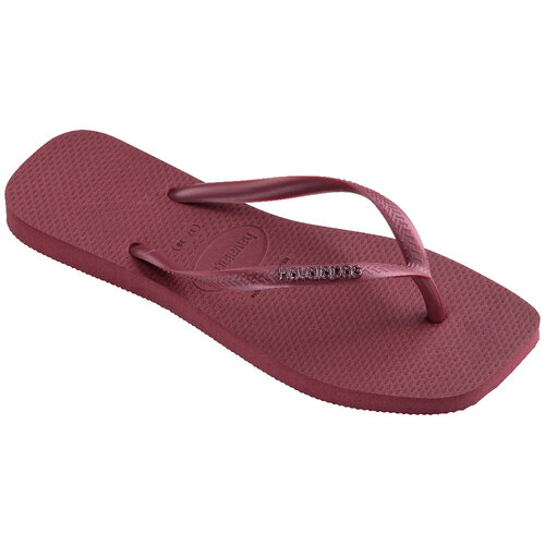 Havaianas Slim Logo Metallic Amaranth