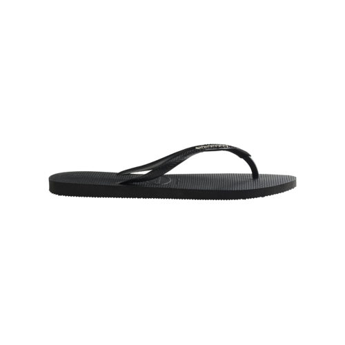 Havaianas Logo Metallic Black Golden