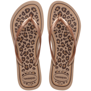 Havaianas Slim Animal Rose Gold