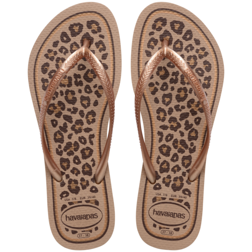 Havaianas Slim Animal Rose Gold Havaianas Slim Animal Rose Gold