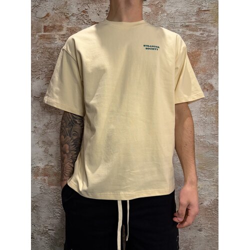 Stranger Society Bold Bouquet T-Shirt Nude
