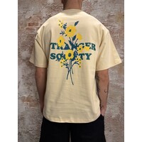 Bold Bouquet T-Shirt Nude