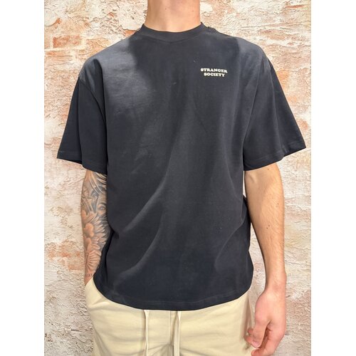 Stranger Society Bold Bouquet T-Shirt Black