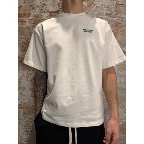 Stranger Society Bold Bouquet T-Shirt White