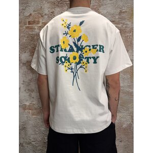 Stranger Society Bold Bouquet T-Shirt White Stranger Society Bold Bouquet T-Shirt White