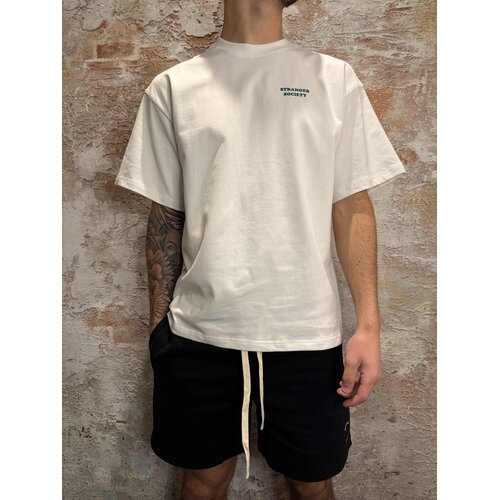 Stranger Society Bold Bouquet T-Shirt White