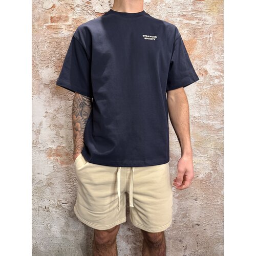 Stranger Society Bold Bouquet T-Shirt Navy