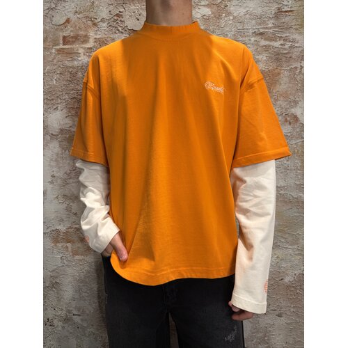 Equalité Nico Double Layer Longsleeve Washed Orange