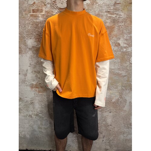 Equalité Nico Double Layer Longsleeve Washed Orange