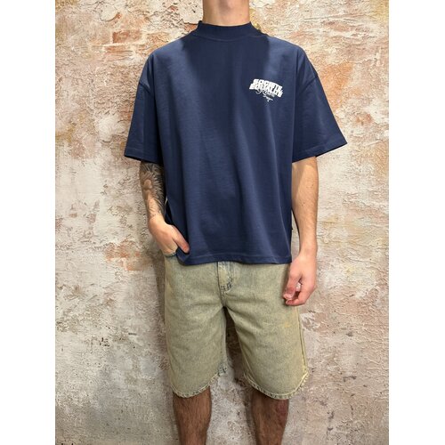 Equalité Societé Resort Boxy Tee Navy