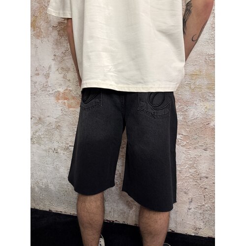 Equalité Jullian Denim Jorts Obsidian Black