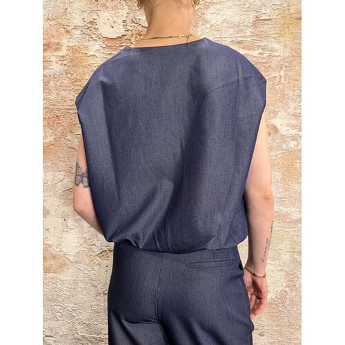 Sisters Point Garwin Vest Denim