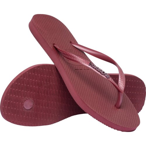 Havaianas Slim Logo Metallic Amaranth