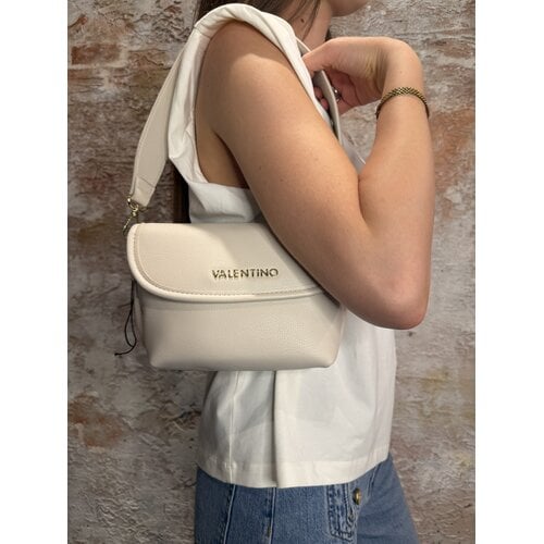 Valentino by Mario Valentino Hail Flap Bag Ecru