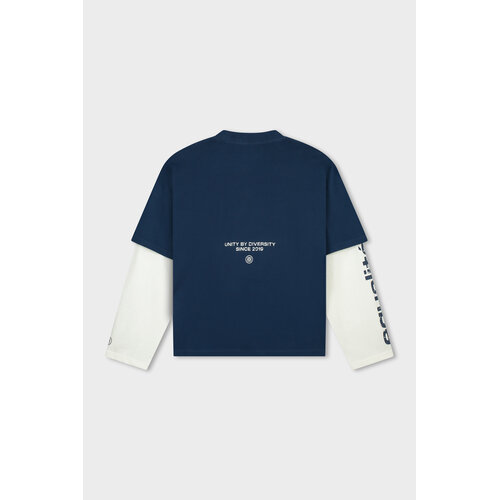 Equalité Elan Oversized Longsleeve Navy White Equalité Elan Oversized Longsleeve Navy White