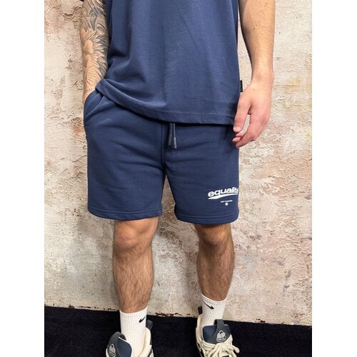 Equalité Axel Oversized Shorts Navy