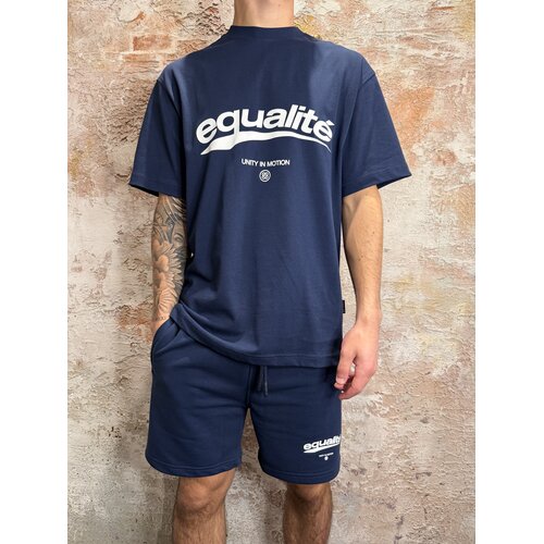 Equalité Axel Oversized Shorts Navy Equalité Axel Oversized Shorts Navy