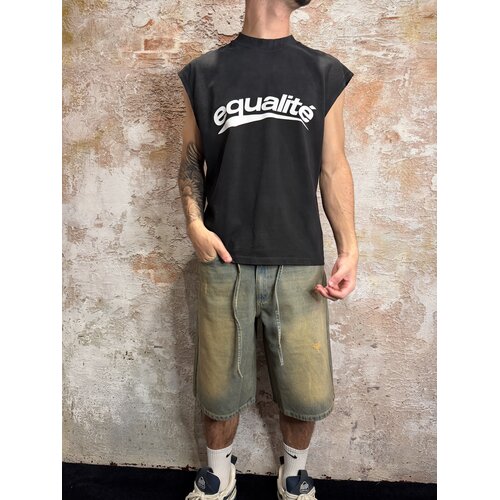 Equalité Astra Tanktop Black Washed Equalité Astra Tanktop Black Washed
