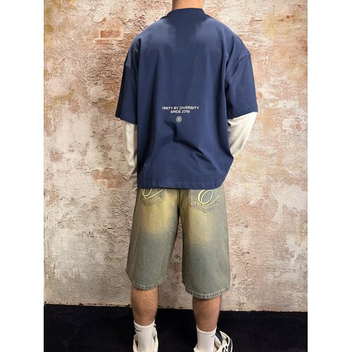 Equalité Elan Oversized Longsleeve Navy White Equalité Elan Oversized Longsleeve Navy White