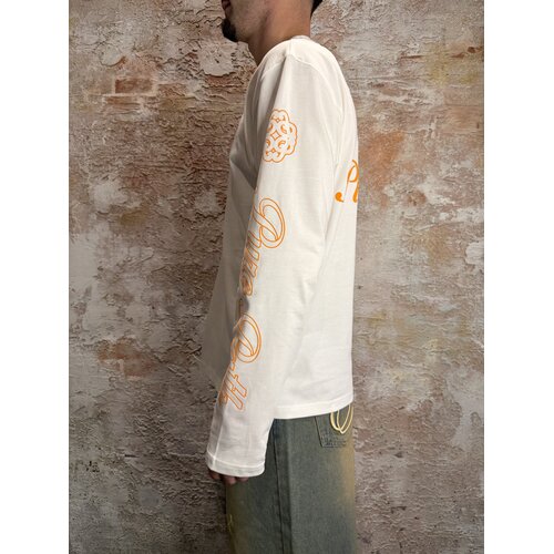 Pure Path Essence Of Life Longsleeve White Orange Pure Path Essence Of Life Longsleeve White Orange