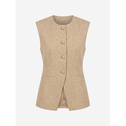 Nikkie Reza Glitter Waistcoat Tanin