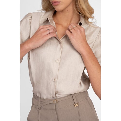 Nikkie Relizane Blouse Light Hummus Nikkie Relizane Blouse Light Hummus