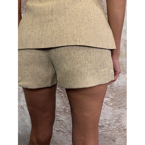Nikkie Reza Glitter Shorts Tanin Nikkie Reza Glitter Shorts Tanin