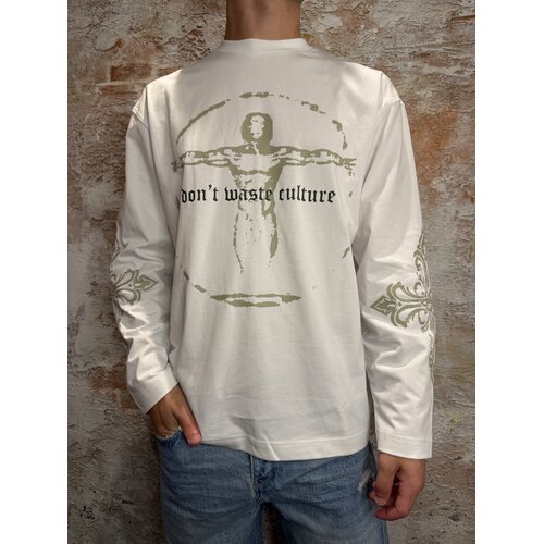Don't Waste Culture Ator Longsleeves Off White