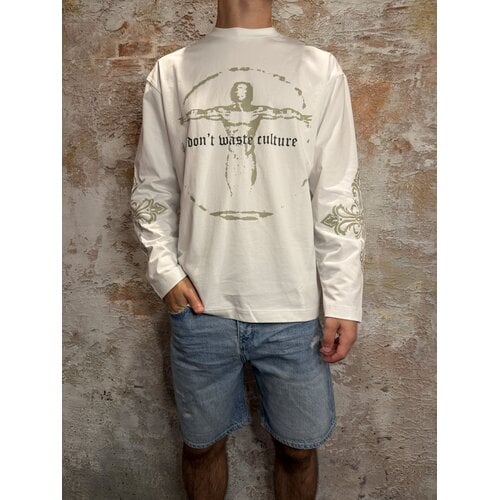 Don't Waste Culture Ator Longsleeves Off White