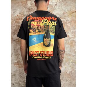 Xplct Studios Champagne Tee Black Xplct Studios Champagne Tee Black