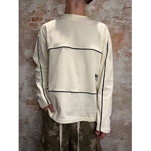 Equalité Bruno Line Oversized Longsleeve Off White