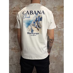 Cabana Club Santorini T-Shirt White Cabana Club Santorini T-Shirt White