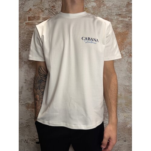 Cabana Club Santorini T-Shirt White Cabana Club Santorini T-Shirt White