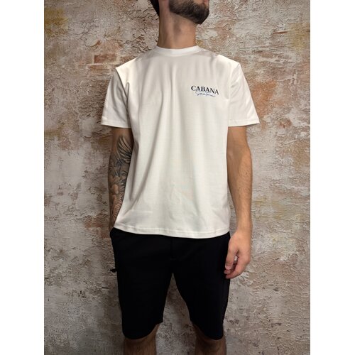 Cabana Club Santorini T-Shirt White Cabana Club Santorini T-Shirt White