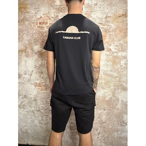 Cabana Club Sunrise T-Shirt Black