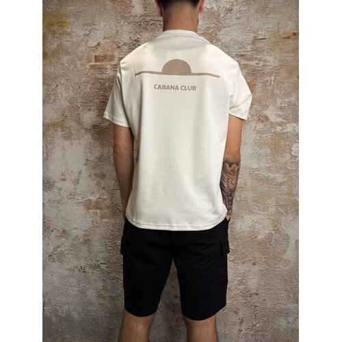 Cabana Club Cabana Club Sunrise T-Shirt White Cabana Club Cabana Club Sunrise T-Shirt White