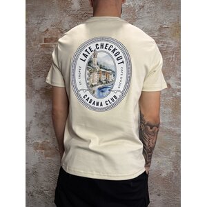 Cabana Club Tropez T-Shirt Off White Cabana Club Tropez T-Shirt Off White
