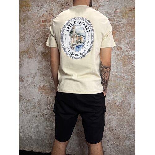 Cabana Club St. Tropez T-Shirt Off White