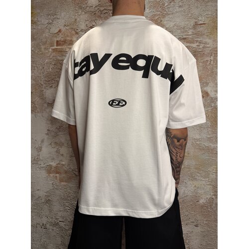 Equalité Equalite Stay Equal Boxy Tee White
