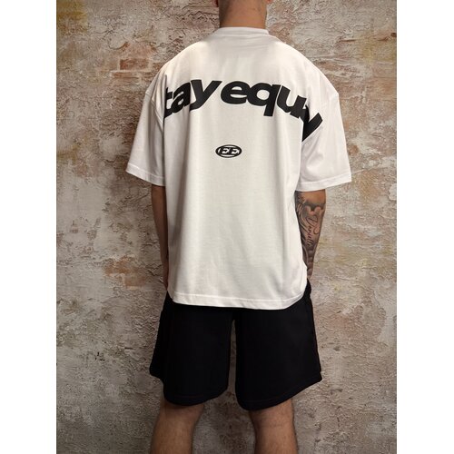 Equalité Equalite Stay Equal Boxy Tee White