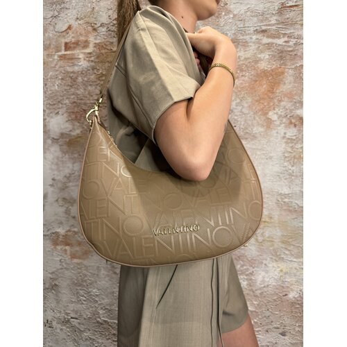 Valentino by Mario Valentino Gynevra XL Hobo Bag Beige Valentino by Mario Valentino Gynevra XL Hobo Bag Beige